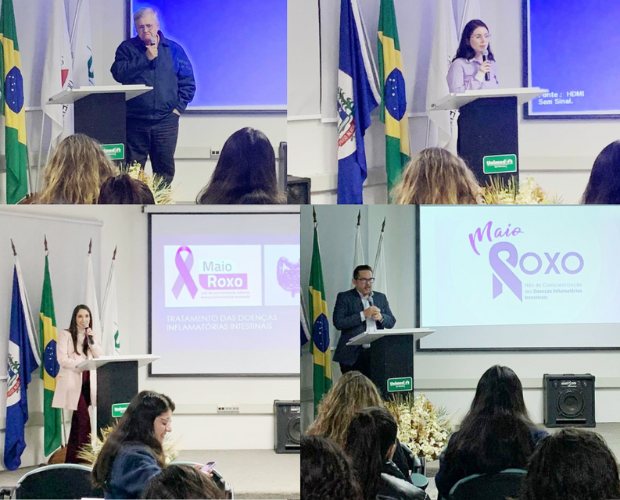 Liga de Gastroenterologia e Cirurgia Digestiva da Univs realiza aes do Maio Roxo